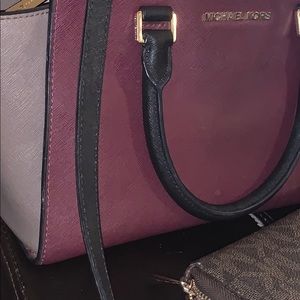 Michael Kors purse and wallet set